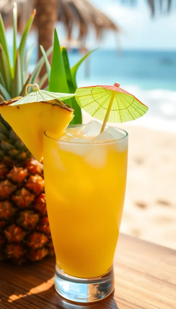 Tropical Pineapple Mocktail