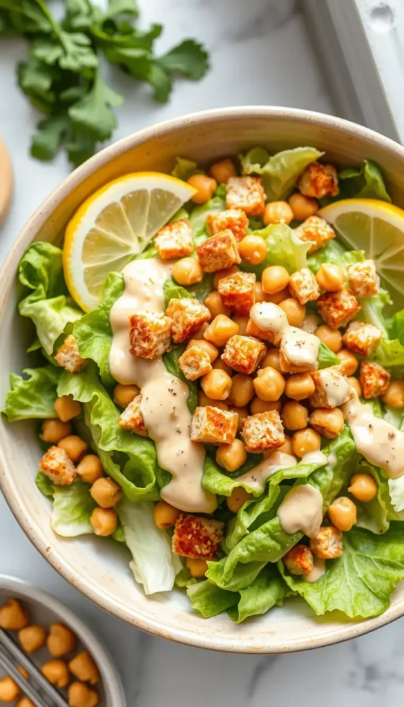 Vegan Caesar Salad Dressing