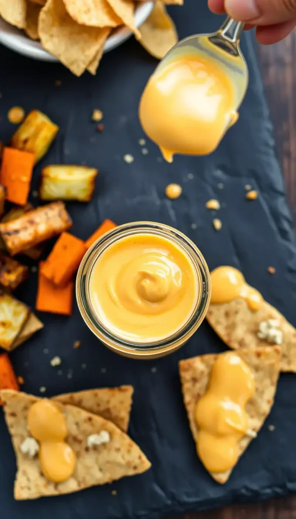 Vegan Cheddar-Style Cheese Sauce