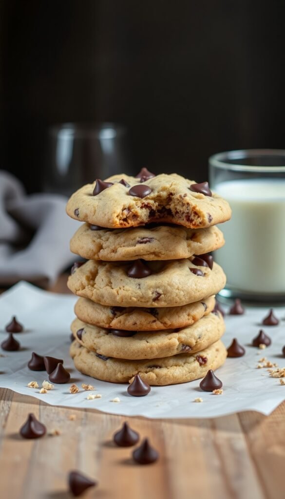 Vegan Chocolate Chip Cookies