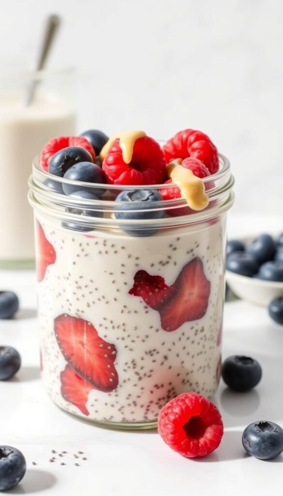 Vegan High Protein Chia Seed Pudding