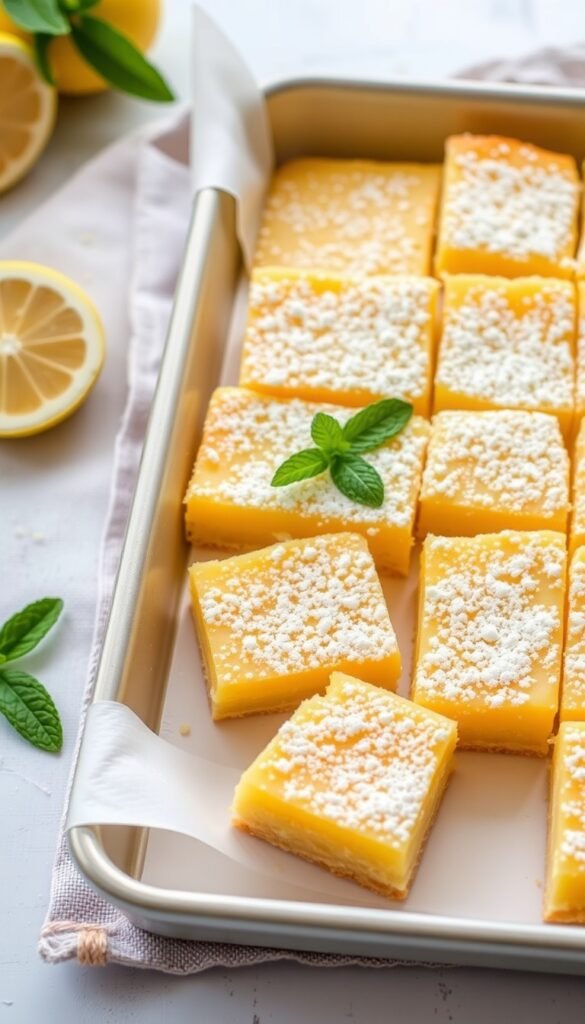 Vegan Lemon Bars
