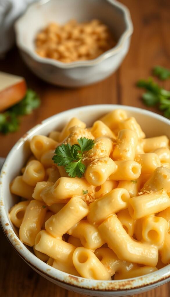 Vegan Mac and Cheese with Nutritional Yeast