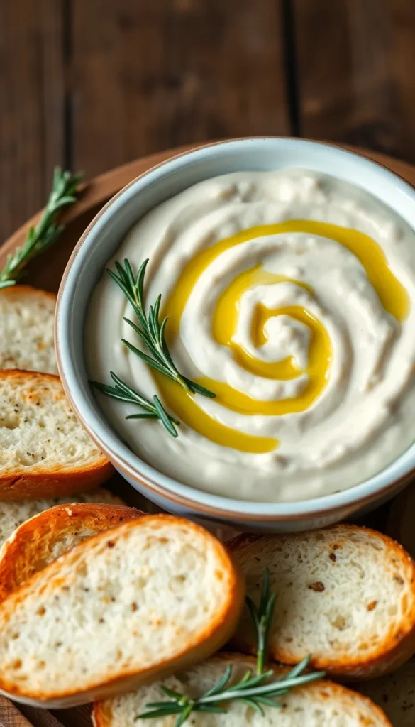White Bean Dip with Garlic