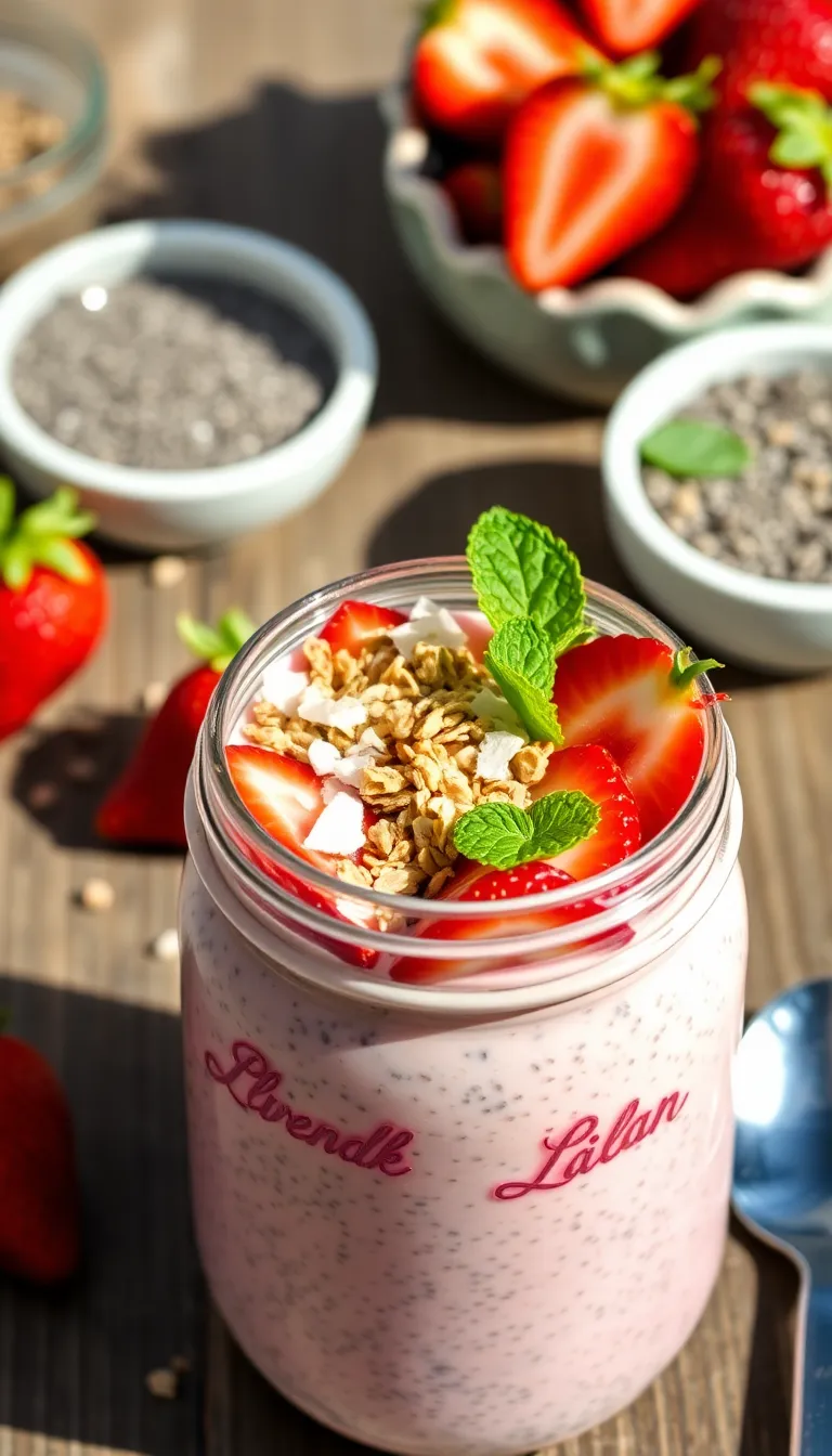 Strawberry Chia Seed Pudding With Almond Milk: A Healthy and Delicious Recipe
