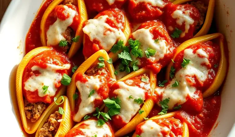 Stuffed Shells with Sausage: A Comfort Food Classic