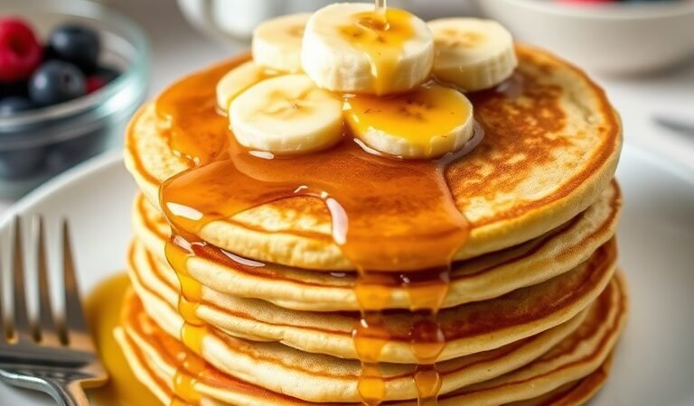 Banana Pancakes Recipe – Fluffy, Easy & Delicious