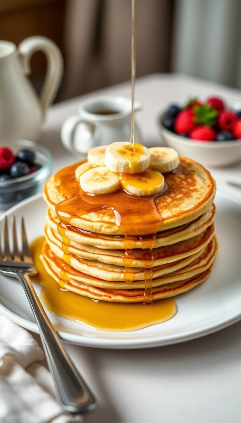 Banana Pancakes Recipe – Fluffy, Easy & Delicious