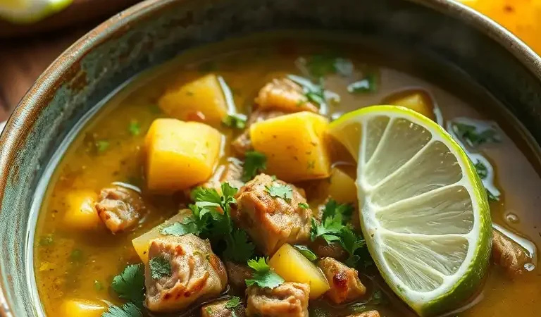 Bobby Flay Green Chile Stew Recipe – A Flavor-Packed Southwestern Classic