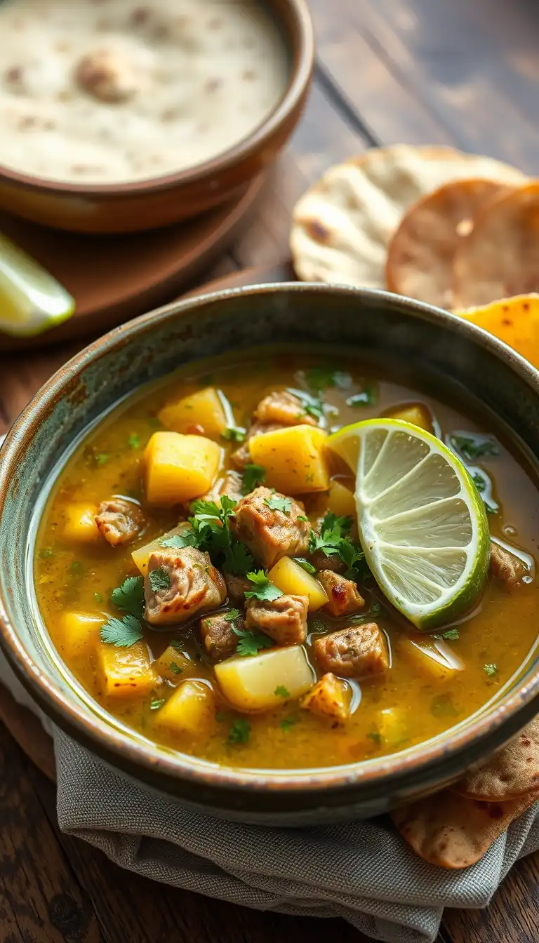 Bobby Flay Green Chile Stew Recipe – A Flavor-Packed Southwestern Classic