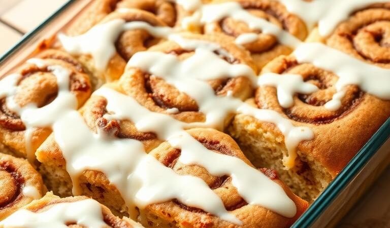 Cinnamon Roll Cake with Box Cake – Easy, Gooey, and Irresistible