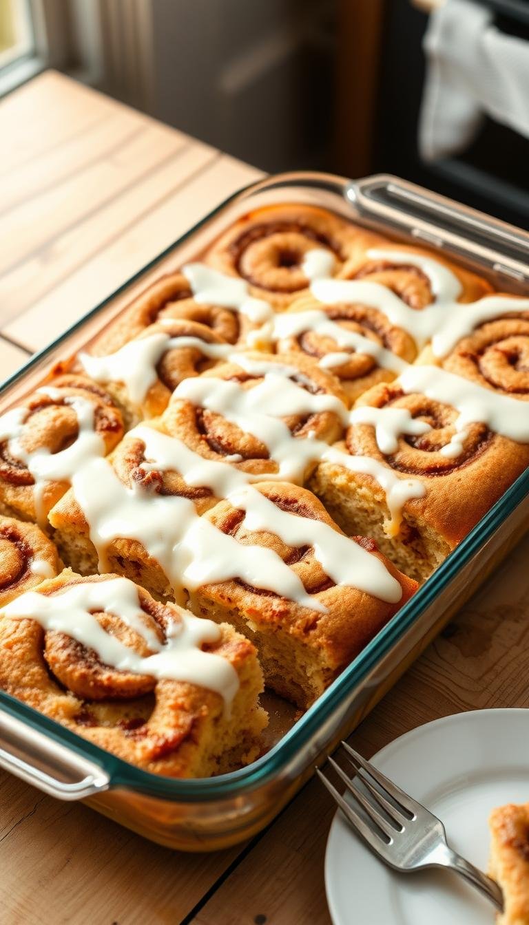 Why You’ll Love This Cinnamon Roll Cake with Box Cake