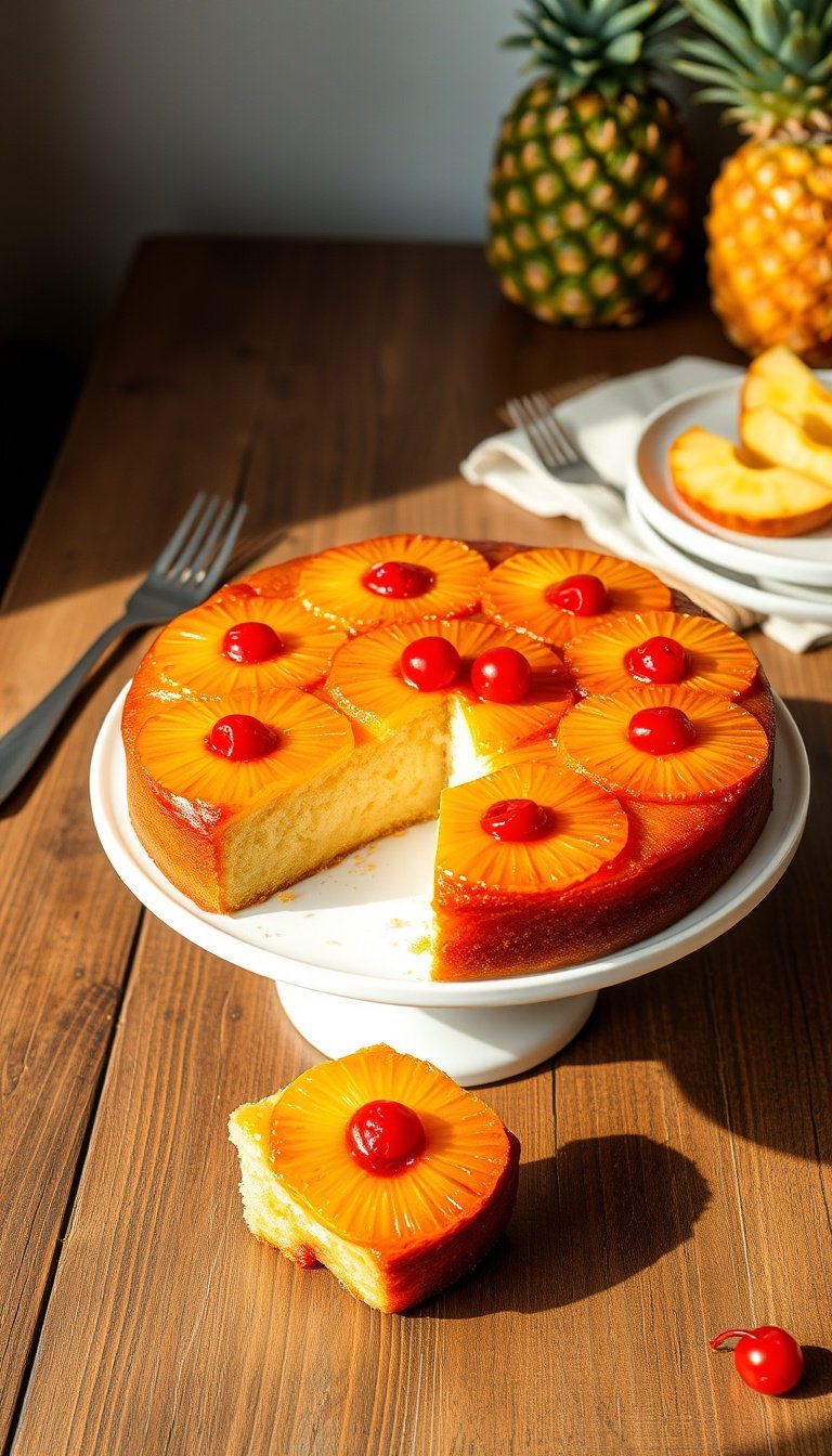 Pineapple Upside Down Cake Recipe: A Classic Dessert with a Tropical Twist