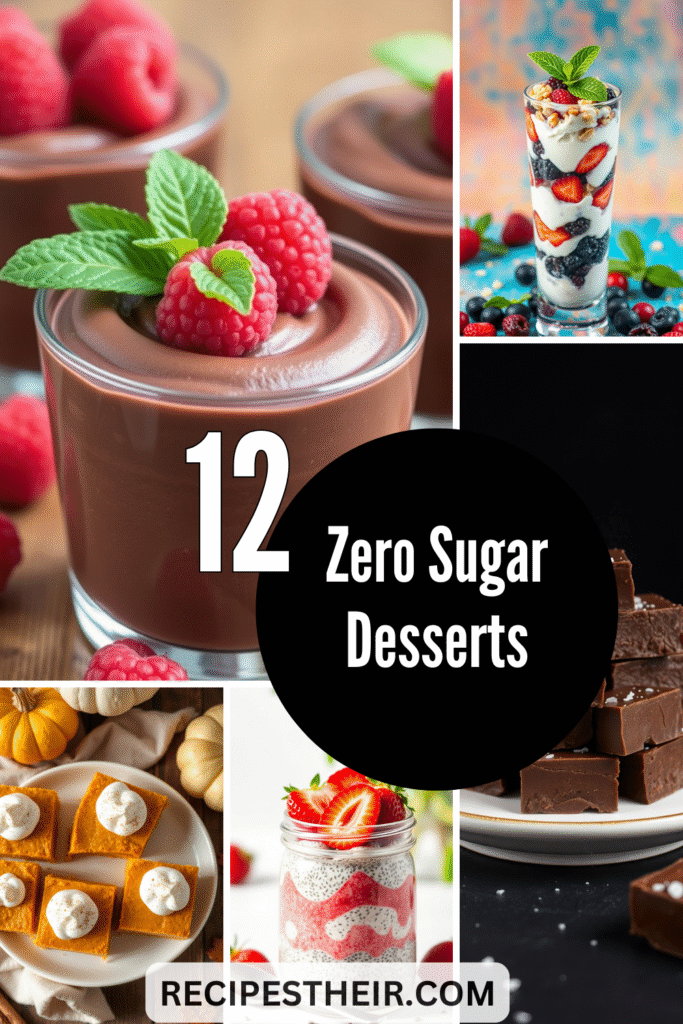 Zero Sugar Desserts