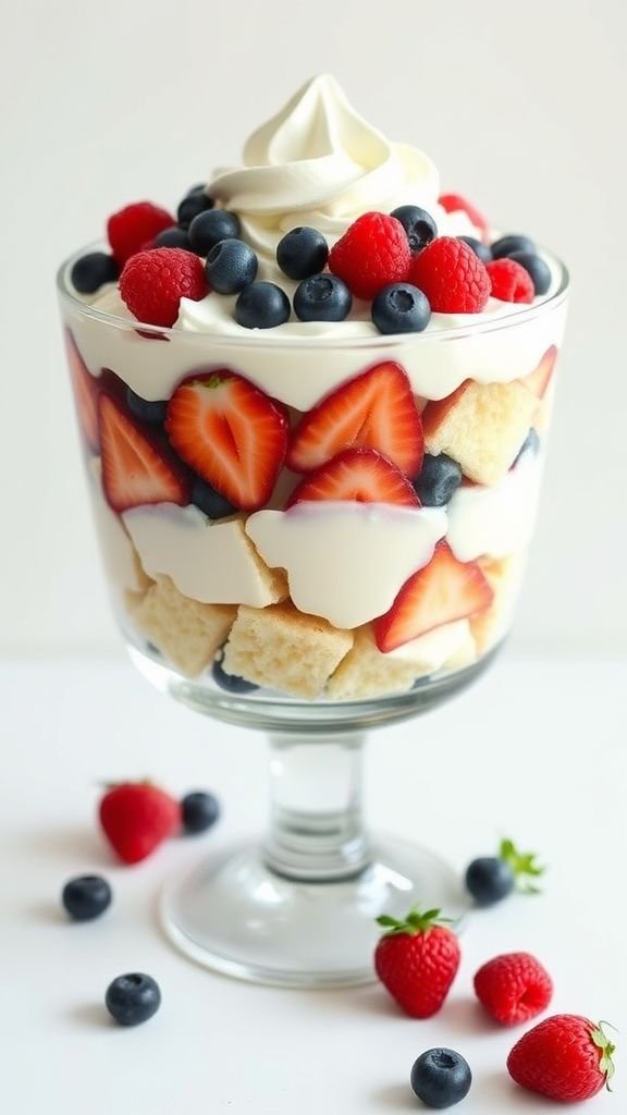 Angel Food Berry Trifle