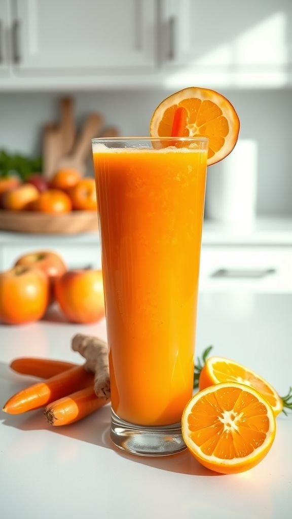 Apple Carrot Ginger Smoothie