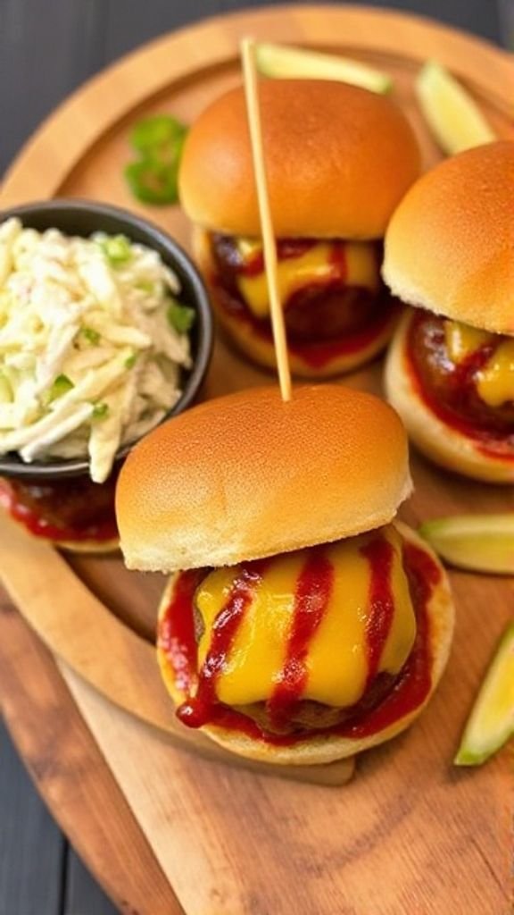 BBQ Meatball Sliders