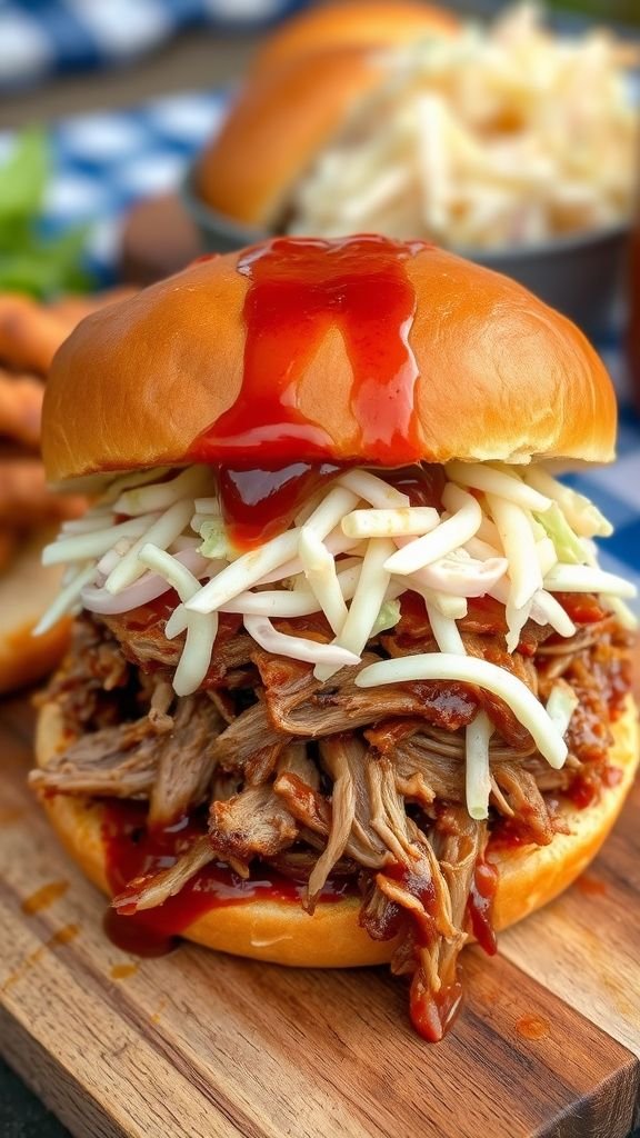 BBQ Pulled Pork Sandwiches