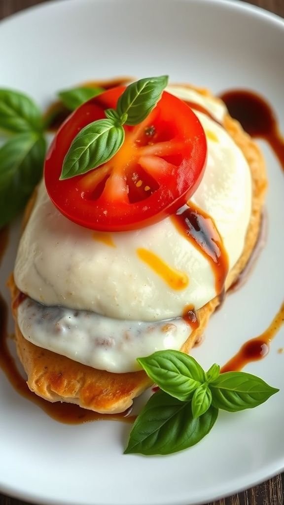 Baked Caprese Chicken