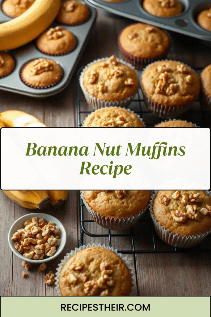 Banana Nut Muffins Recipe