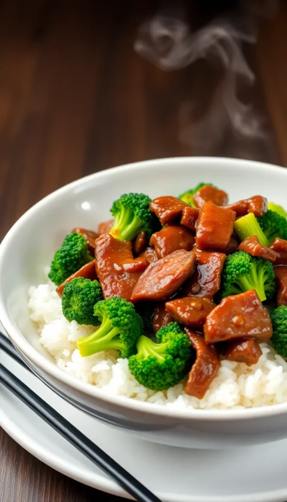 Beef and Broccoli Stir-Fry
