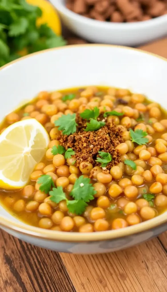 Boiled Lentils with Spices