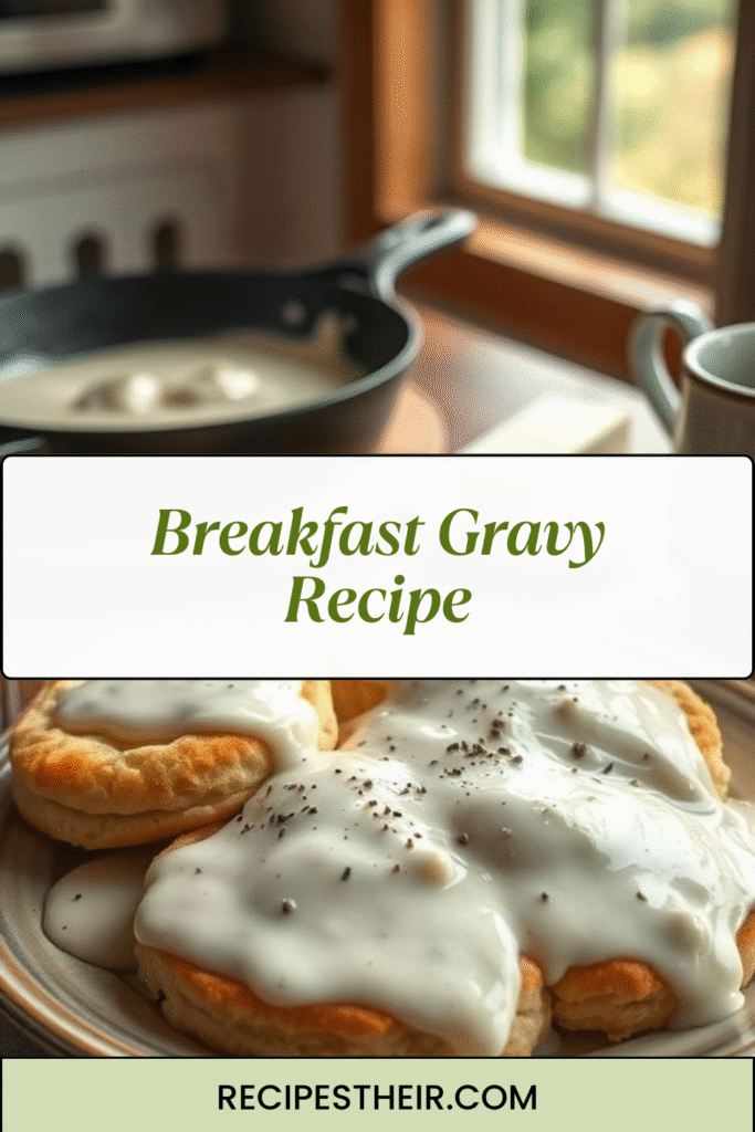Breakfast Gravy Recipe