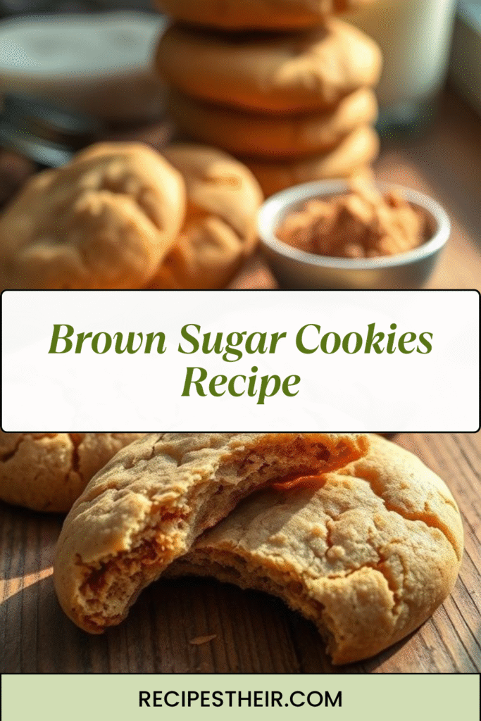 Brown Sugar Cookies Recipe