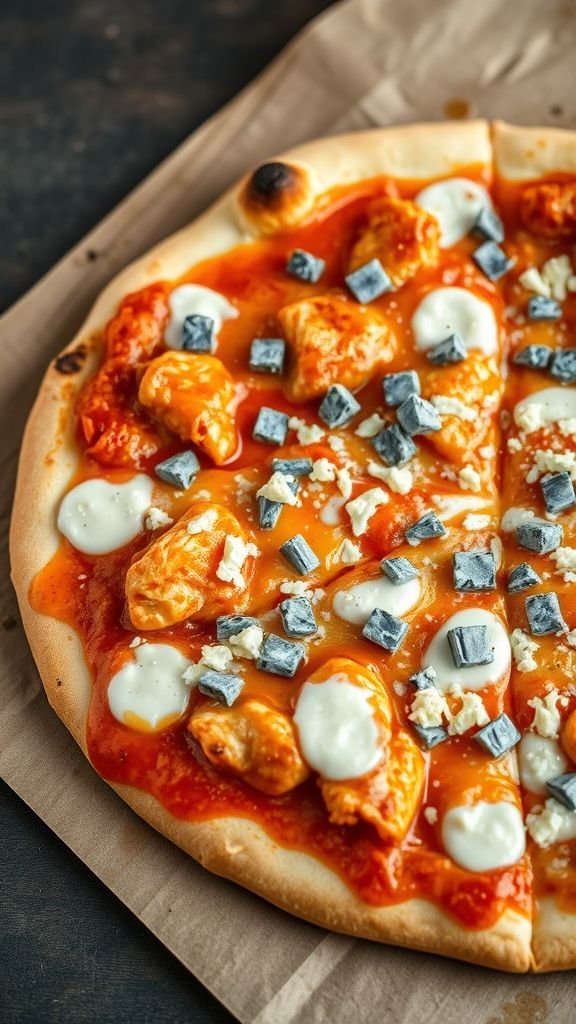 Buffalo Chicken Pizza