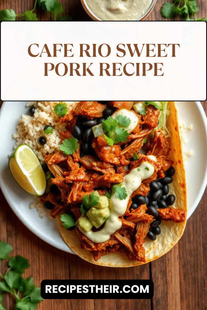 Cafe Rio Sweet Pork Recipe