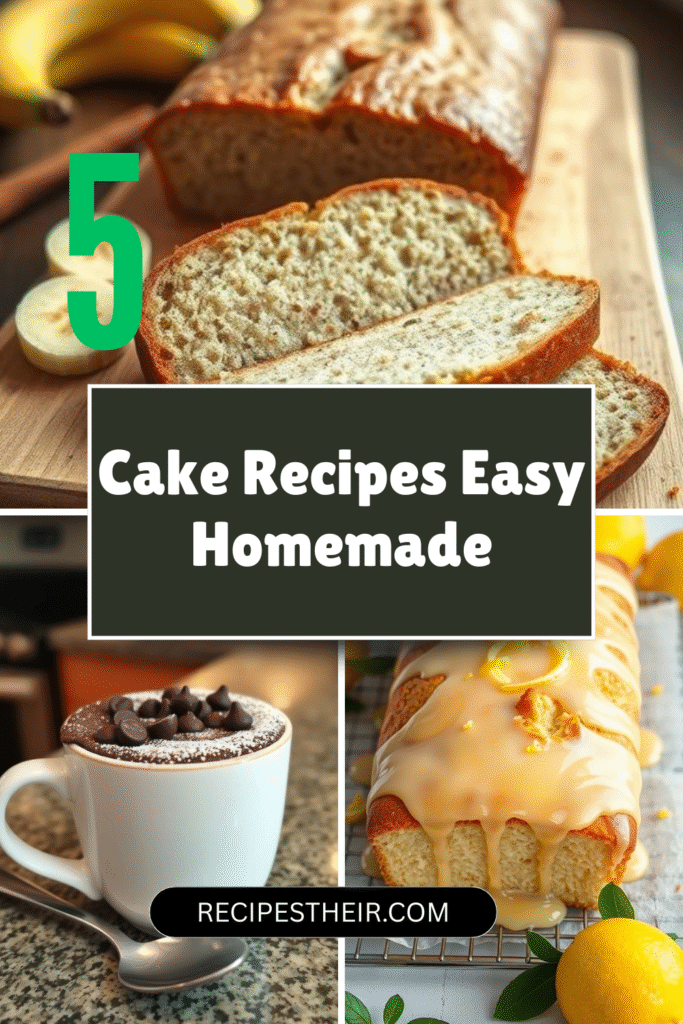 Cake Recipes Easy Homemade