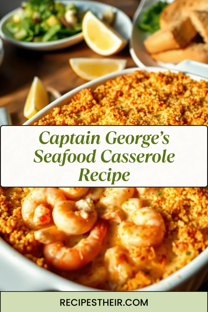 Captain George’s Seafood Casserole Recipe