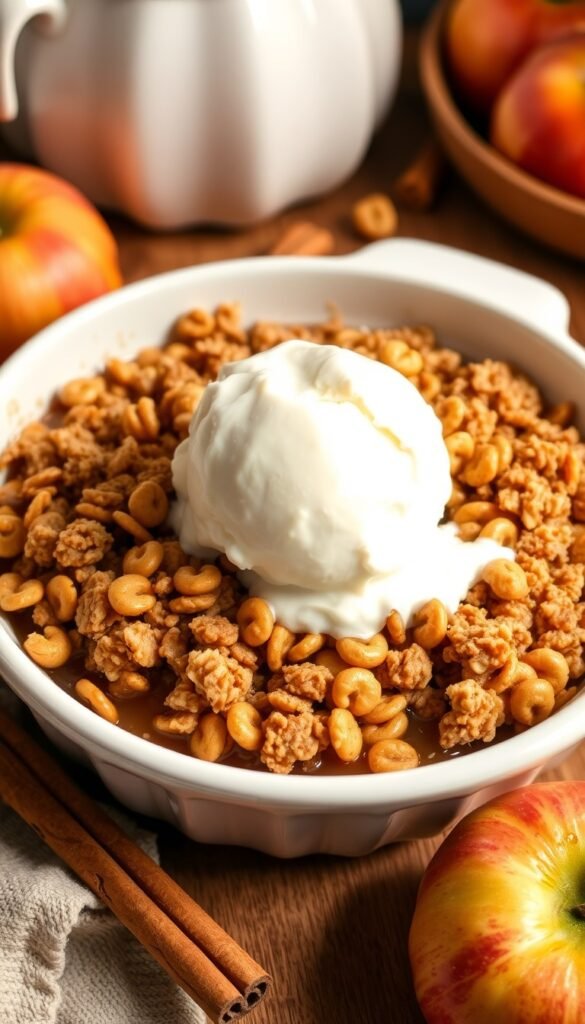 Cheerios Apple Crisp