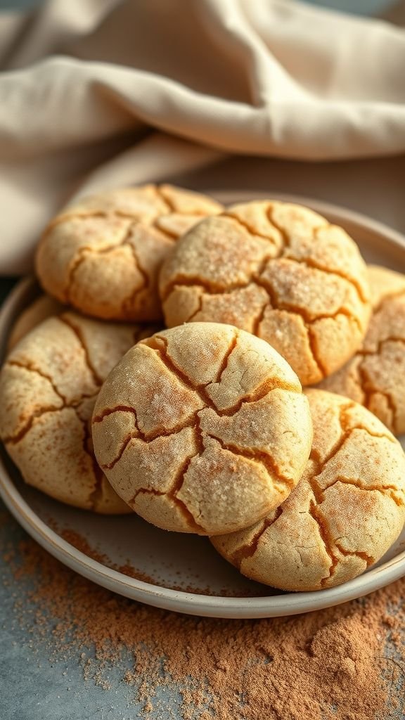 Chewy Vegan Snickerdoodles