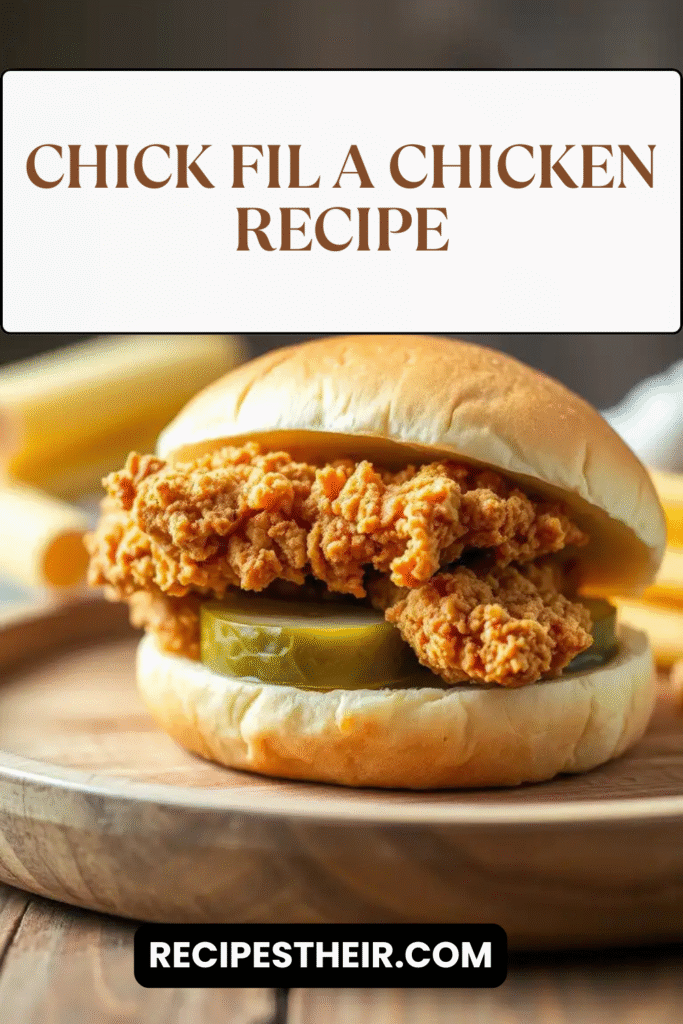 Chick Fil A Chicken Recipe