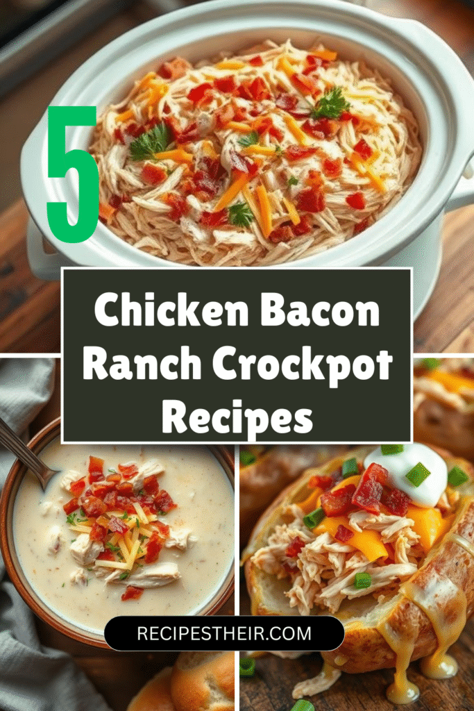 Chicken Bacon Ranch Crockpot Recipes
