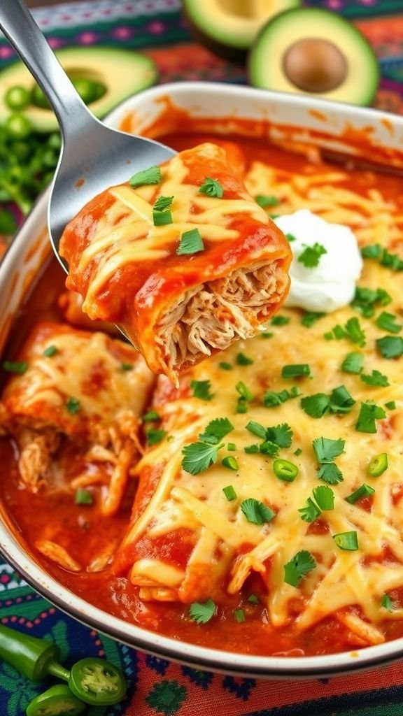 Chicken Enchiladas