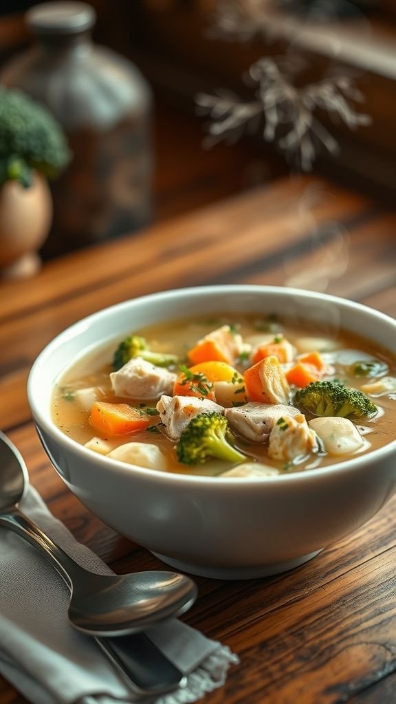Chicken and Broccoli Soup