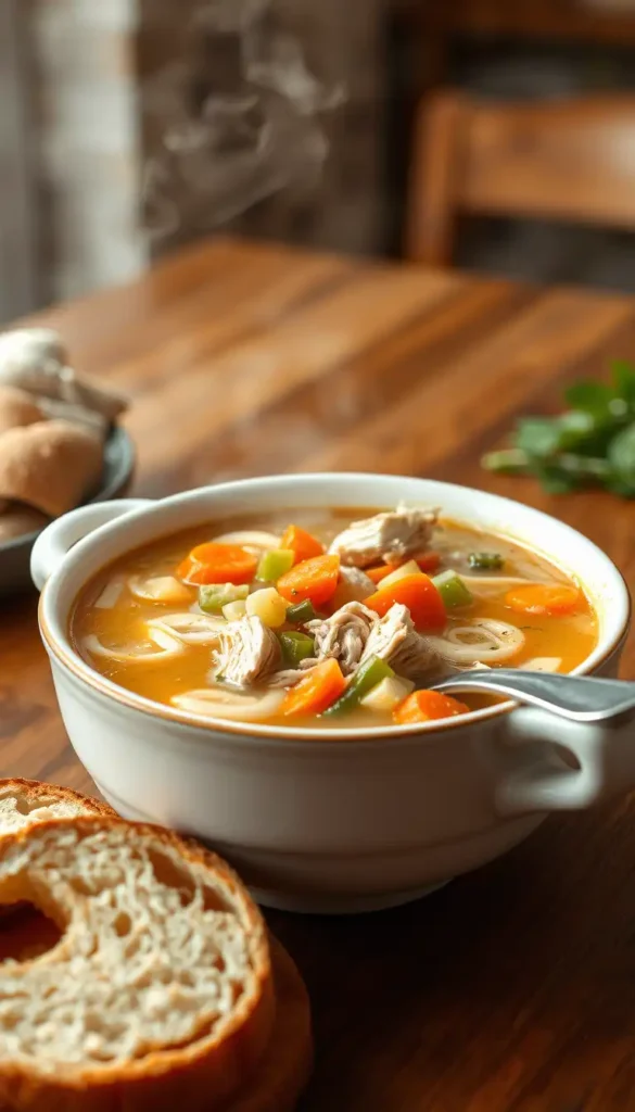 Chicken and Vegetable Soup