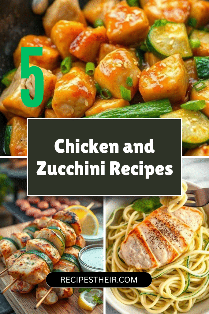 Chicken and Zucchini Recipes