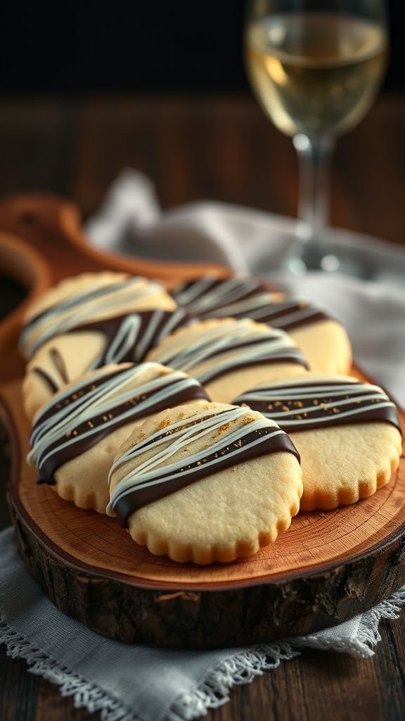 Chocolate-Dipped Shortbread