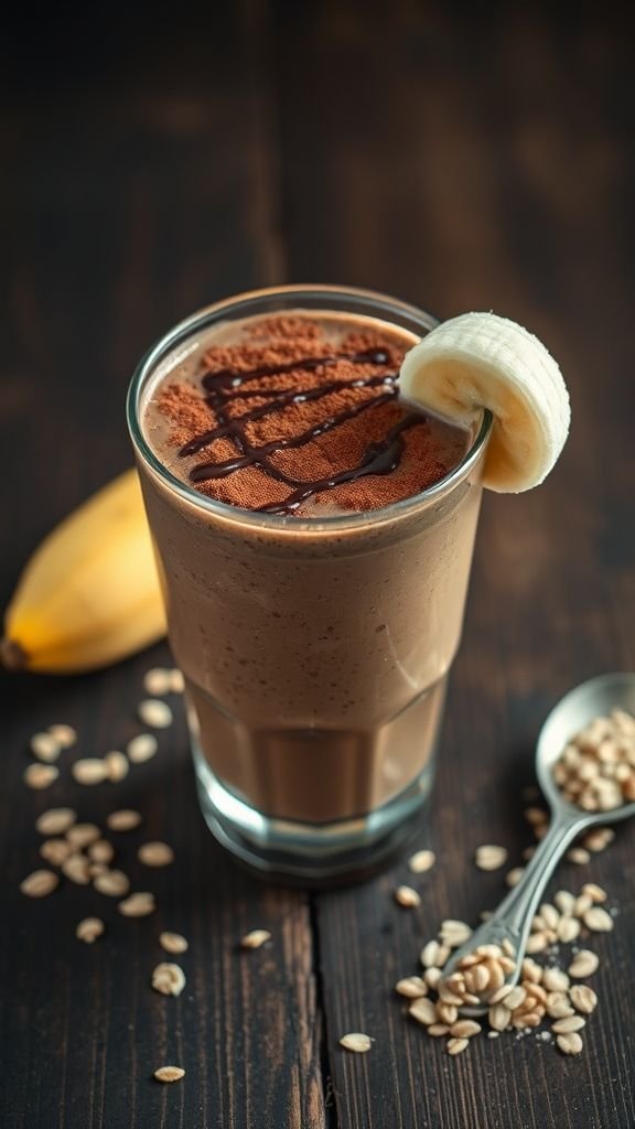 Chocolate Oatmeal Smoothie