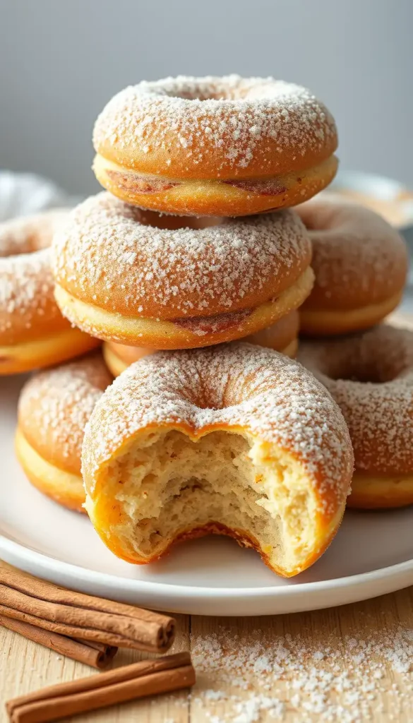 Cinnamon Sugar Donuts