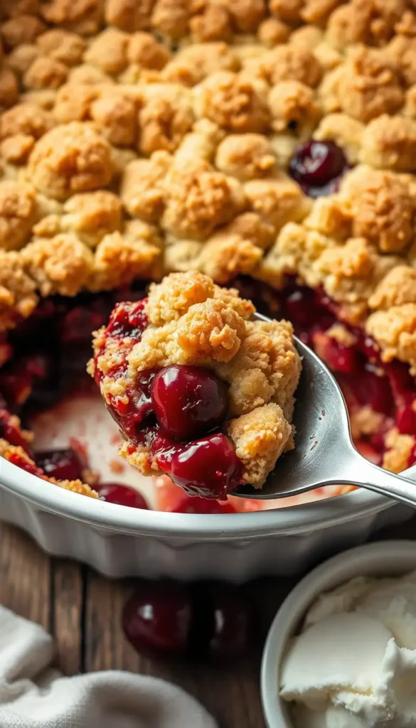 Classic 3-Ingredient Cherry Dump Cake
