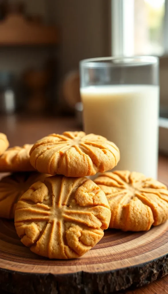 Classic 3-Ingredient Peanut Butter Cookies