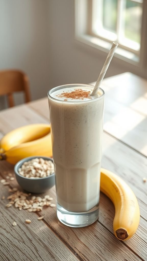 Classic Banana Oatmeal Smoothie