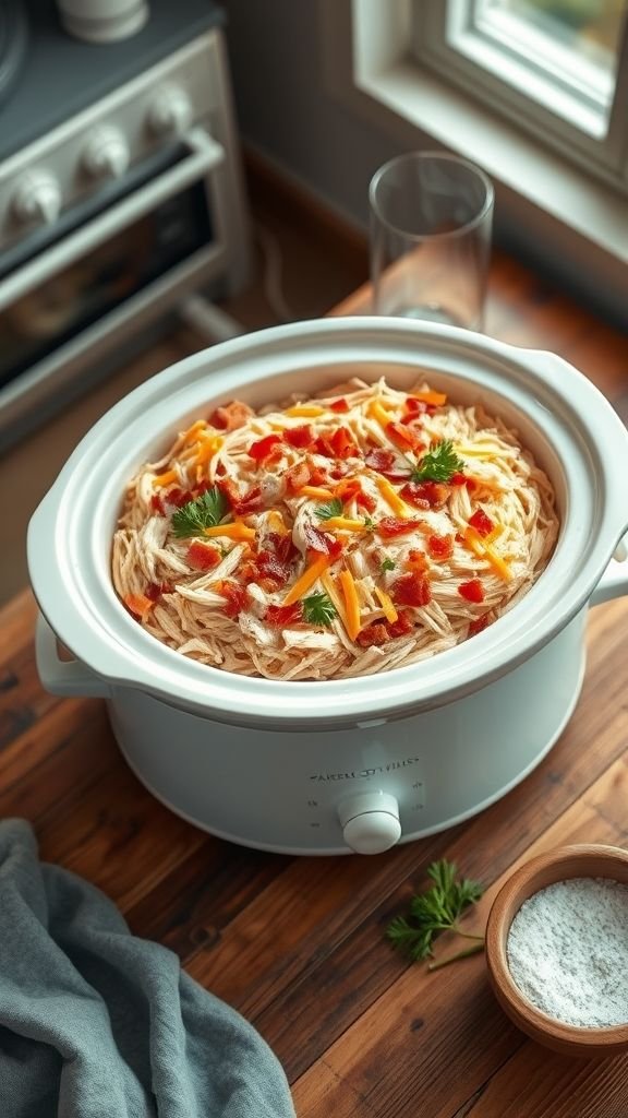 Classic Chicken Bacon Ranch Crockpot