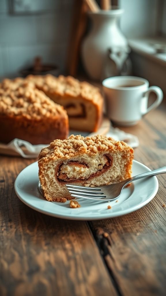 Classic Cinnamon Coffee Cake Recipe