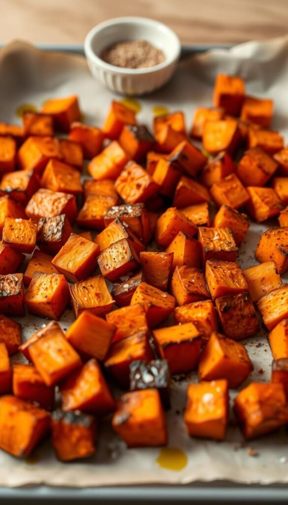 Classic Crispy Roasted Sweet Potatoes