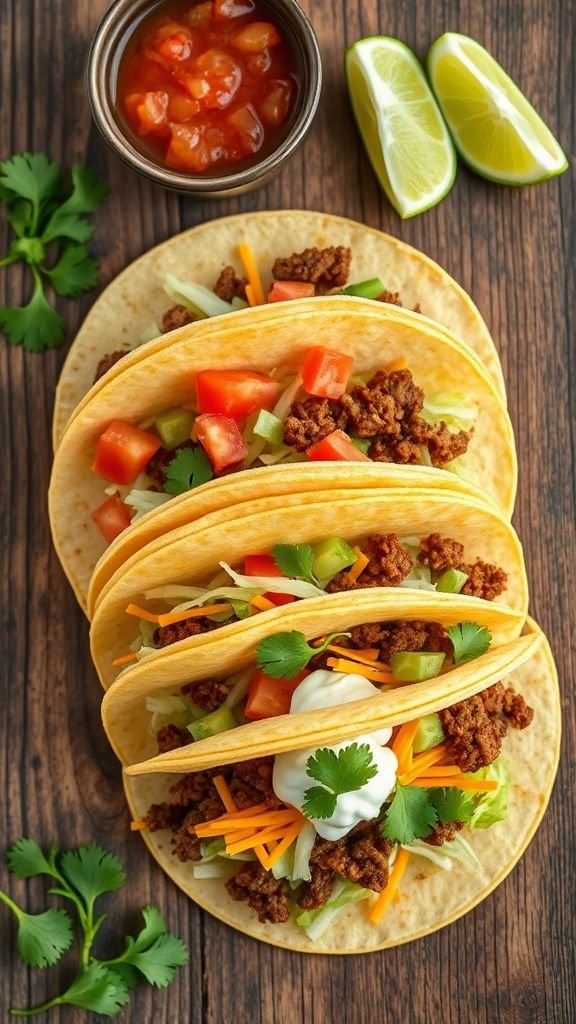 Classic Ground Beef Tacos